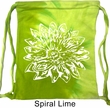 Yoga Bag Sketch Lotus Tie Dye Bag