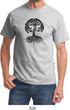 Yoga Black Celtic Tree Adult Shirt