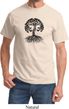 Yoga Black Celtic Tree Adult Shirt