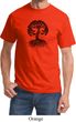 Yoga Black Celtic Tree Adult Shirt