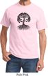 Yoga Black Celtic Tree Adult Shirt