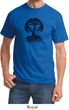 Yoga Black Celtic Tree Adult Shirt