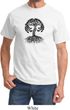 Yoga Black Celtic Tree Adult Shirt