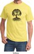 Yoga Black Celtic Tree Adult Shirt
