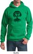 Yoga Black Celtic Tree Hoodie