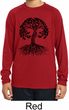 Yoga Black Celtic Tree Kids Dry Wicking Long Sleeve Shirt
