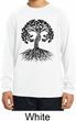 Yoga Black Celtic Tree Kids Dry Wicking Long Sleeve Shirt