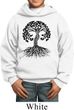 Yoga Black Celtic Tree Kids Hoodie