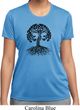 Yoga Black Celtic Tree Ladies Moisture Wicking Shirt