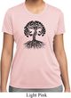 Yoga Black Celtic Tree Ladies Moisture Wicking Shirt