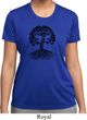 Yoga Black Celtic Tree Ladies Moisture Wicking Shirt