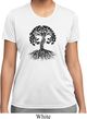 Yoga Black Celtic Tree Ladies Moisture Wicking Shirt