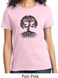 Yoga Black Celtic Tree Ladies Shirt