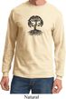 Yoga Black Celtic Tree Long Sleeve Shirt