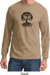 Yoga Black Celtic Tree Long Sleeve Shirt