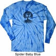 Yoga Black Celtic Tree Long Sleeve Tie Dye Shirt