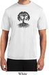 Yoga Black Celtic Tree Mens Moisture Wicking Shirt