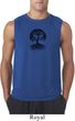 Yoga Black Celtic Tree Mens Sleeveless Shirt