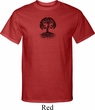 Yoga Black Celtic Tree Mens Tall Shirt