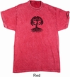 Yoga Black Celtic Tree Mineral Tie Dye Shirt