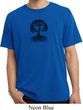 Yoga Black Celtic Tree Pigment Dyed Shirt