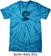 Yoga Black Celtic Tree Spider Tie Dye Shirt