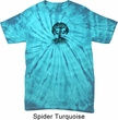 Yoga Black Celtic Tree Spider Tie Dye Shirt