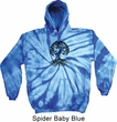 Yoga Black Celtic Tree Tie Dye Hoodie