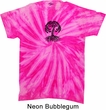 Yoga Black Celtic Tree Twist Tie Dye Shirt