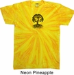 Yoga Black Celtic Tree Twist Tie Dye Shirt