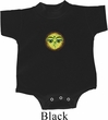 Yoga Buddha Eyes Patch Baby Onesie