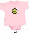 Yoga Buddha Eyes Patch Baby Onesie