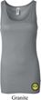 Yoga Buddha Eyes Patch Bottom Print Ladies Longer Length Tank Top