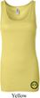 Yoga Buddha Eyes Patch Bottom Print Ladies Longer Length Tank Top