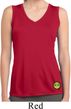 Yoga Buddha Eyes Patch Bottom Print Ladies Sleeveless Moisture Wicking