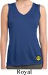Yoga Buddha Eyes Patch Bottom Print Ladies Sleeveless Moisture Wicking