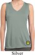 Yoga Buddha Eyes Patch Bottom Print Ladies Sleeveless Moisture Wicking