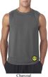 Yoga Buddha Eyes Patch Bottom Print Mens Sleeveless Shirt
