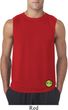 Yoga Buddha Eyes Patch Bottom Print Mens Sleeveless Shirt