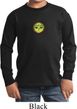 Yoga Buddha Eyes Patch Kids Long Sleeve Shirt