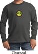 Yoga Buddha Eyes Patch Kids Long Sleeve Shirt
