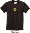 Yoga Buddha Eyes Patch Kids Shirt