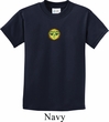 Yoga Buddha Eyes Patch Kids Shirt