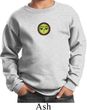 Yoga Buddha Eyes Patch Kids Sweatshirt