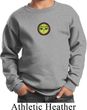 Yoga Buddha Eyes Patch Kids Sweatshirt