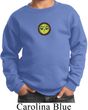 Yoga Buddha Eyes Patch Kids Sweatshirt