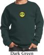 Yoga Buddha Eyes Patch Kids Sweatshirt