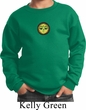 Yoga Buddha Eyes Patch Kids Sweatshirt