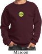 Yoga Buddha Eyes Patch Kids Sweatshirt