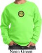 Yoga Buddha Eyes Patch Kids Sweatshirt